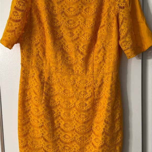 chinese dress ladies 60's Pale Yellow With Upper Embroidery And Front Bow Dress  Hamlets Vintage